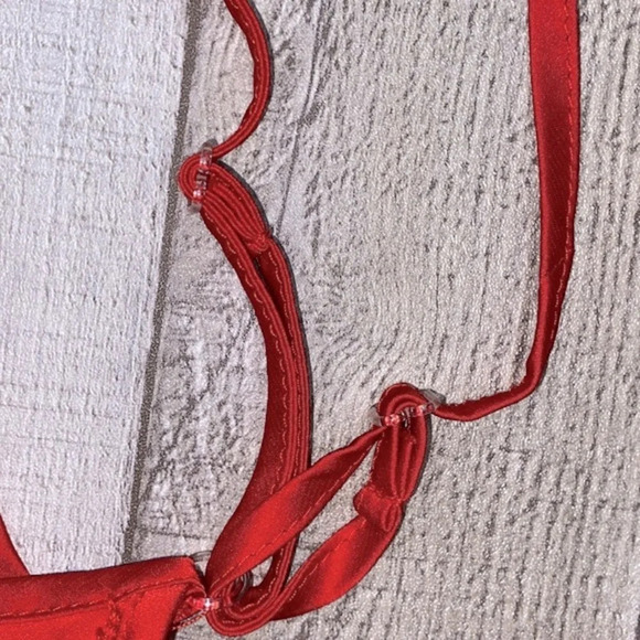 Ekouaer red lingerie sleep set size large - Picture 9 of 10